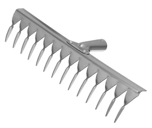 Грабли витые СИБРТЕХ  б/ч, нерж сталь 14 витых зубьев
