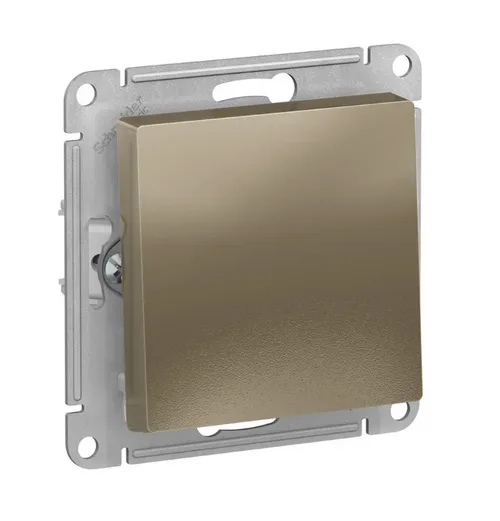 Выключатель AtlasDesign 1 кл, 10АХ, механизм, ШАМПАНЬ, SE