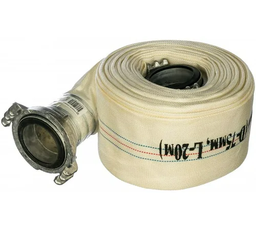 Рукав напорный текстильный Champion с головками (80 мм; 20 м)