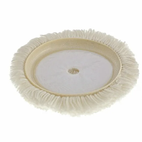 Насадка полировальная  MATRIX с липучкой, 180мм плетеная шерстяная нить