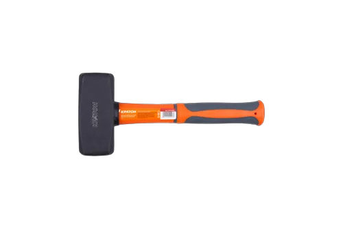 Кувалда c фиберглассовой обрезиненной рукояткой Кратон 2,0 кг