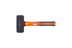 Кувалда c фиберглассовой обрезиненной рукояткой Кратон 2,0 кг