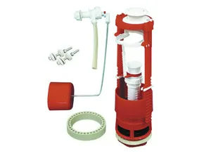 Арматура для бачка кнопочная клапан боковой