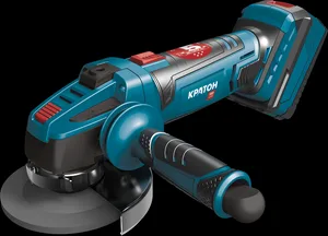 Машина шлифовальная аккумуляторная КРАТОН AG18DC-125-OFA SET (АКБ 4,0А•ч; ЗУ)