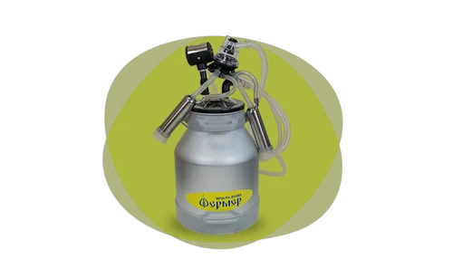 Аппаратура доильная Фермер ДА попарного доения (объем ведра 20 л.) 7кг