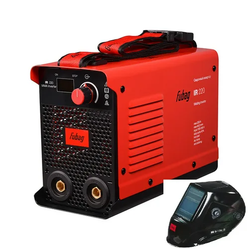 Инвертор сварочный FUBAG IR 220 + Маска сварщика "Хамелеон" IQ 9-13N S В ПОДАРОК!!!