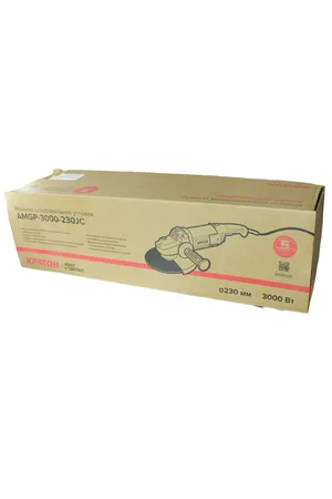 Машина шлифовальная угловая Кратон “Pro Series” AMGP-3000-230JC