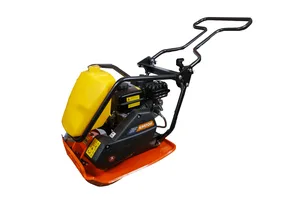 Виброплита бензиновая КРАТОН (KR-PC100), LCT, 6.5 л.с.,5500/мин, 59x52см, подача воды