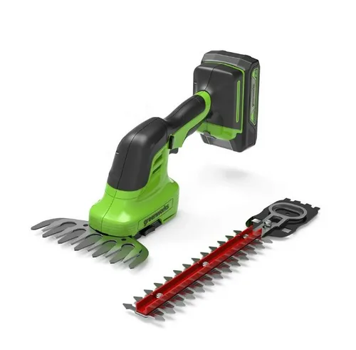 Триммер-кусторез GreenWorks G24SHT, ширина 150мм, макс. 8мм