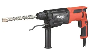 Перфоратор MAKITA M8701,SDS+,800Вт,3реж,2.5Дж,0-4500у\м,0-1,200 об\мин, 2.7кг,чем