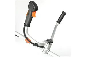 Триммер бензиновый PATRIOT PT 555 XT, 2100 Вт, диск  нож, леска, состоит из 2 частей