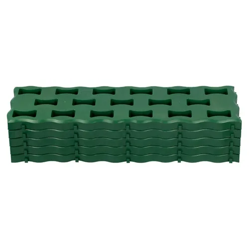 Дорожка садовая, пластик, зеленая, 300х20х2,5см, 5шт/уп.