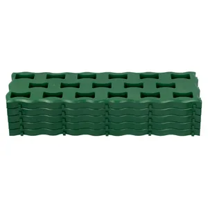 Дорожка садовая, пластик, зеленая, 300х20х2,5см, 5шт/уп.