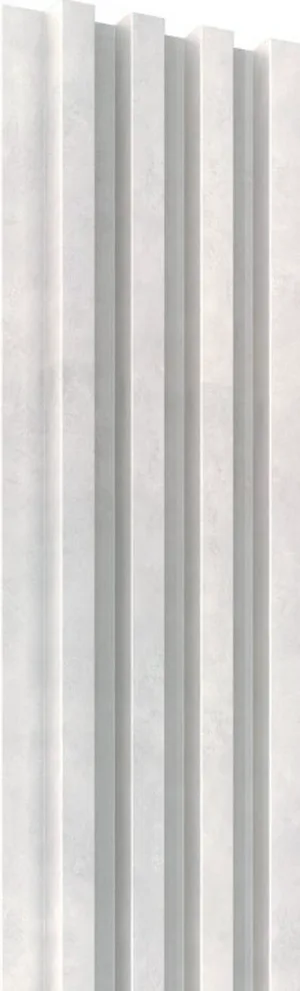 Панель реечная ламинированная WOOD-LAB Legno Бетон известковый 2750х166х24.1мм