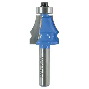 Фреза кромочная фигурная с подшипником Кратон Ø22,8х20,0 мм R4,0 мм, хв. 8 мм