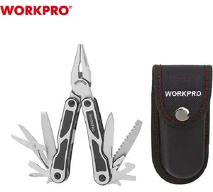Мультитул WORKPRO 15 в 1, 150мм