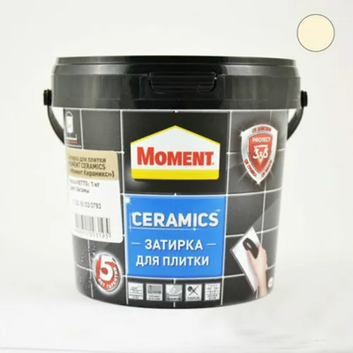 Затирка Moment Ceramics, тёмной-коричневый, 1кг