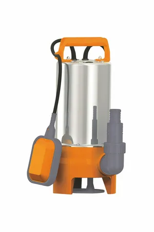 Насос погружной дренажный КРАТОН для грязной воды в нержавеющем корпусе DWP-800S