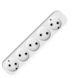 Колодка Универсал Е205, 5 гн. б/з AБС-пластик еврослот