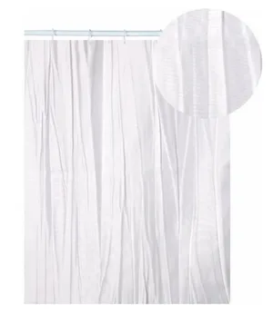 Штора для ванной комнаты SV-CRK-001-13-0814 Tafta crash (белая) 1,8*2,0м
