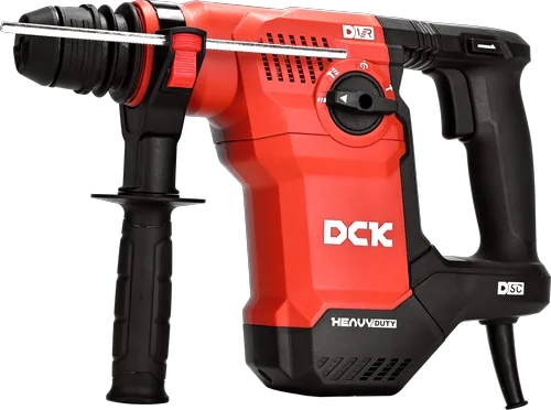 Перфоратор DCK KRH1200-30, SDS+, 1200Вт, 3.7Дж, 930уд/мин, 5300об/мин, сменный патрон