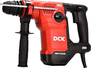 Перфоратор DCK KRH1200-30, SDS+, 1200Вт, 3.7Дж, 930уд/мин, 5300об/мин, сменный патрон