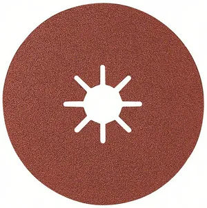 Круг шлифовальный фибр BOSCH, 180мм, К100, метал   упак