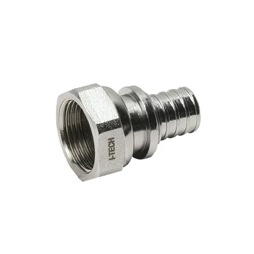 Муфта аксиальная I-TECH с накидной гайкой, 20х3/4"(ВР), латунь хром