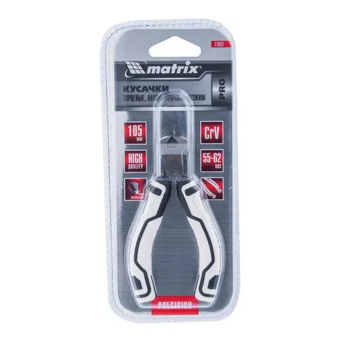 Кусачки торцевые Pro Matrix Mini, 105 мм, авторазжим