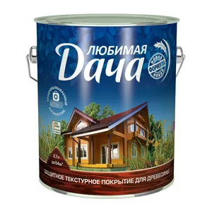 Защитно-декоративное покрытие Любимая дача палисандр 9л