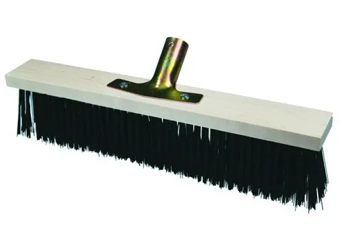 Щётка тротуарная, 5 рядов, дерев, нейлон, б/ч, d-25мм, 600мм