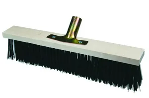 Щётка тротуарная, 5 рядов, дерев, нейлон, б/ч, d-25мм, 600мм