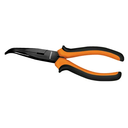 Тонкогубцы Кратон изогнутые Agressor Cr-V 150 мм