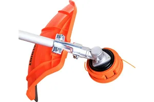 Триммер бензиновый PATRIOT PT 555 XT, 2100 Вт, диск  нож, леска, состоит из 2 частей