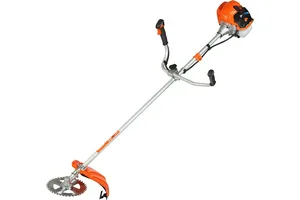 Триммер бензиновый PATRIOT PT 555 XT, 2100 Вт, диск  нож, леска, состоит из 2 частей