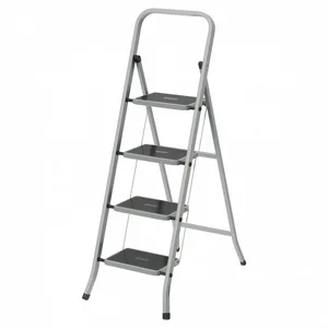 Стремянка стальная СИБРТЕХ с полимерным покрытием, 4 ступени