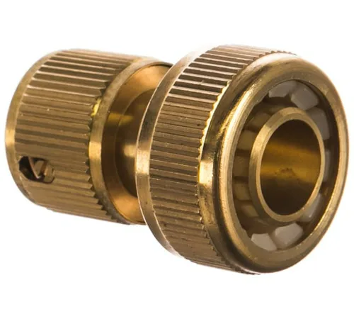 Соединитель PALISAD, быстросъёмный, латунный, 1/2" с аквастопом