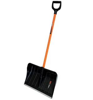 Лопата снеговая SIBIR 2610, пласт., алюм. черенок, 550х380мм.