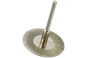 Круги с алмазным напылением (30 мм; 3 мм; 2 шт.) FIT для гравера