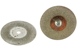 Круги с алмазным напылением (30 мм; 3 мм; 2 шт.) FIT для гравера
