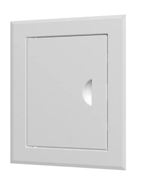 Люк дверца ревизионная 260х260 с фланцем 200х200 с ручкой стальная ЭРА