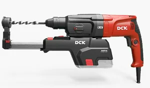 Перфоратор DCK KZC05-26, пылесборник, SDS+, 800Вт, 2,8Дж, 3 режима, кейс