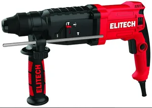 Перфоратор ELITECH П 0928РЭМ SDS+, 900Вт,3реж,3.0Дж,0-5500уд/мин,3.2кг,патрон,адаптер,буры 3шт,долото 2шт