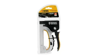 Степлер Denzel мебельный, стальной корпус, быстрая загрузка, регул. силы удара, тип 53, 4-14 мм