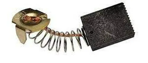 Щетка графитовая АЕЗ 7х17х18Пружина, пятак-уши, отстрел 1(МАКИТА СВ-203\204А)