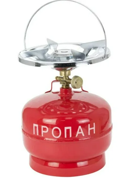 Плита газовая (Таганок) NOVOGAZ Дачник, с баллоном 5 л.