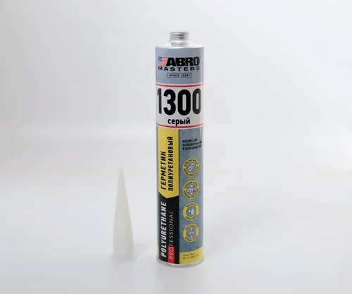 Герметик полиуретановый ABRO MASTERS (серый) 310 мл