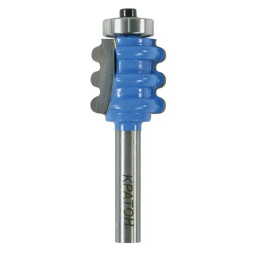 Фреза кромочная фигурная с подшипником Кратон Ø23,8х30,2 мм R4,0 мм, хв. 8 мм