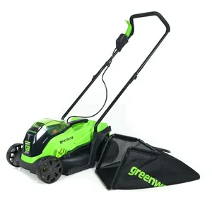 Газонокосилка аккумуляторная GreenWorks GD24LM33 (33см, 24В, 30л.)