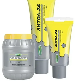 Смазка Литол-24 OilRight, 360г, пласт.туба 